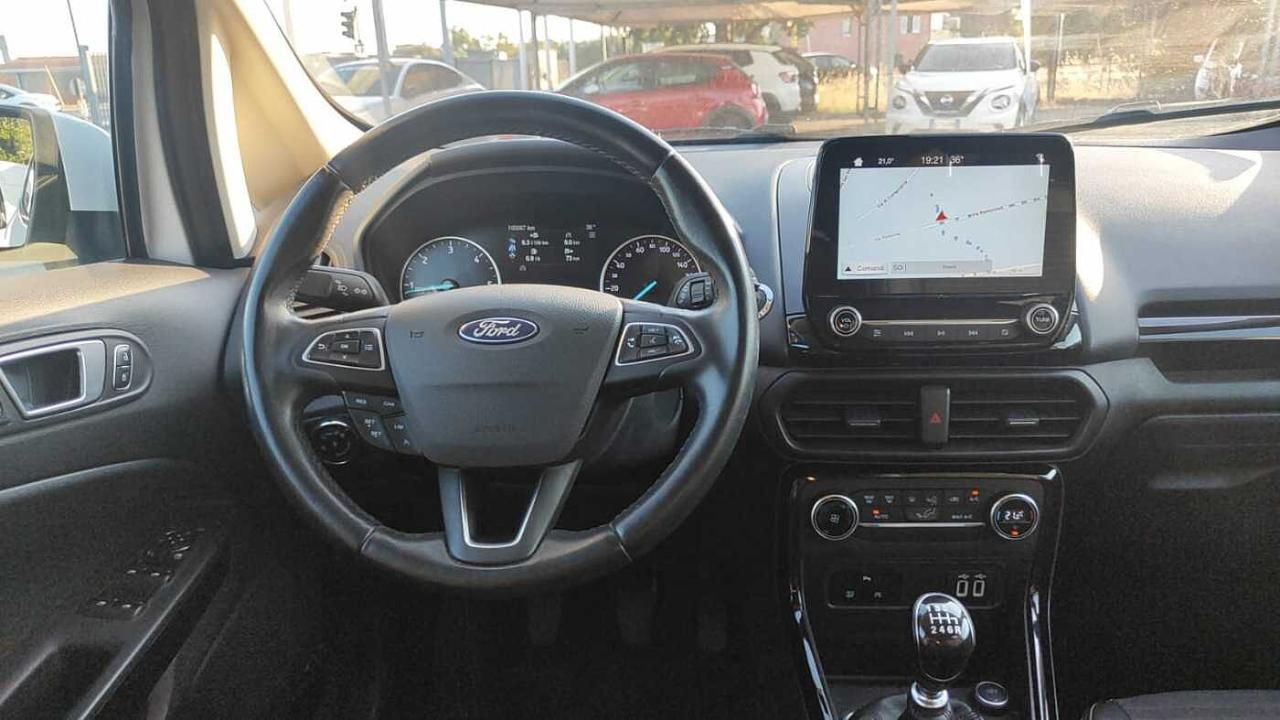 Ford Ford Ecosport usata, con interno nero