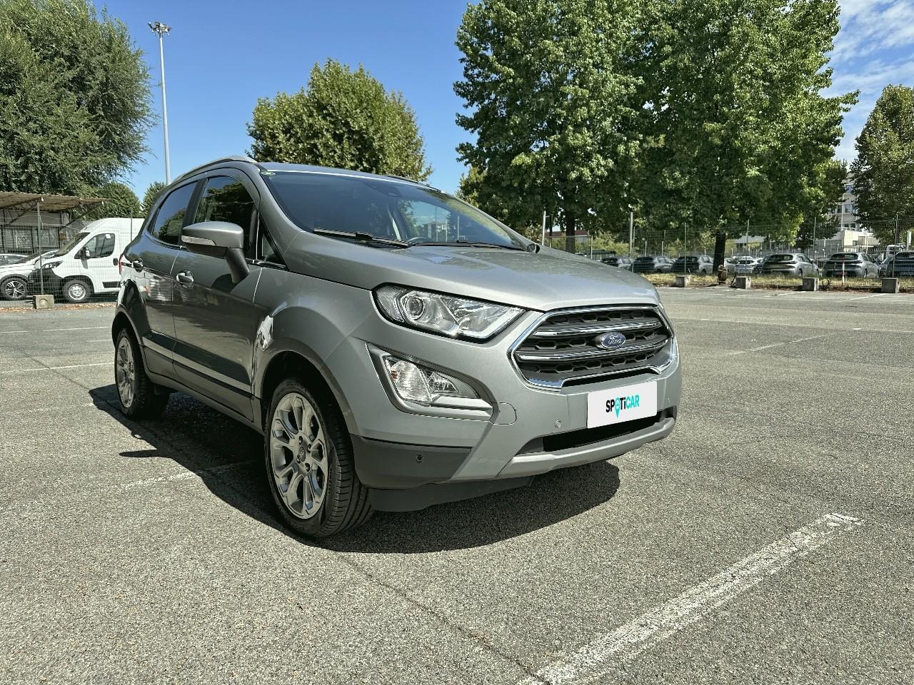 Ford Ford Ecosport usata, con barre longitud.al tetto cromato/argento