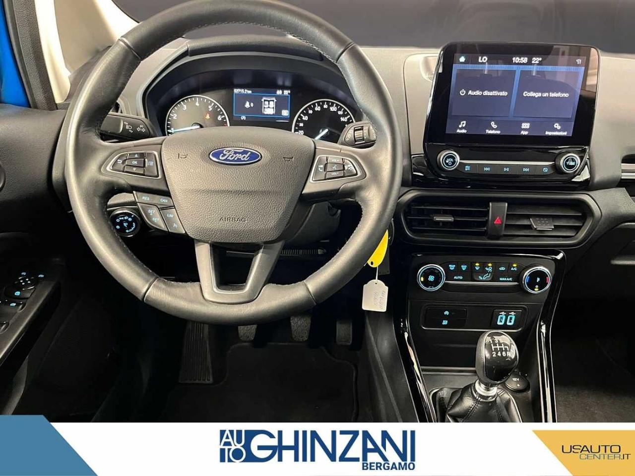 Ford Ford Ecosport usata, con 3 cilindri