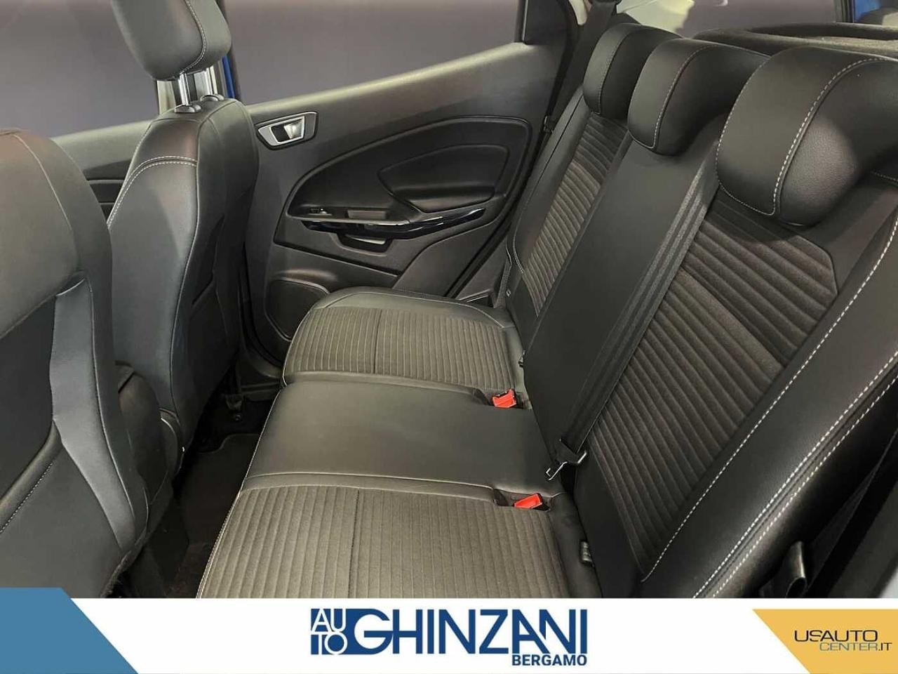 Ford Ford Ecosport usata, con attacchi di sicurezza isofix integrati nei sedili posteriori