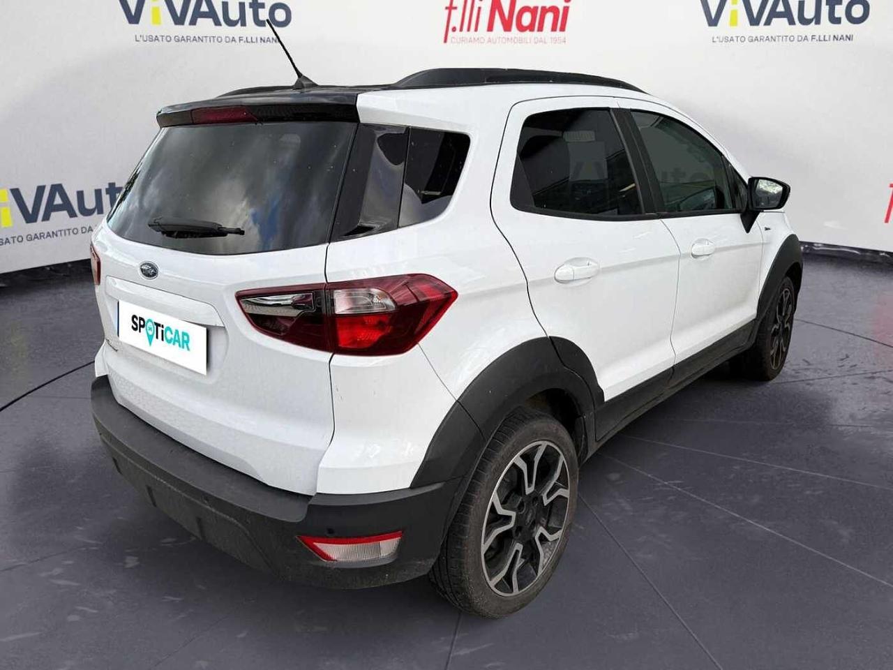 Ford Ford Ecosport usata, con avvisatore acustico mancato inserimento cinture di sicurezza anteriori