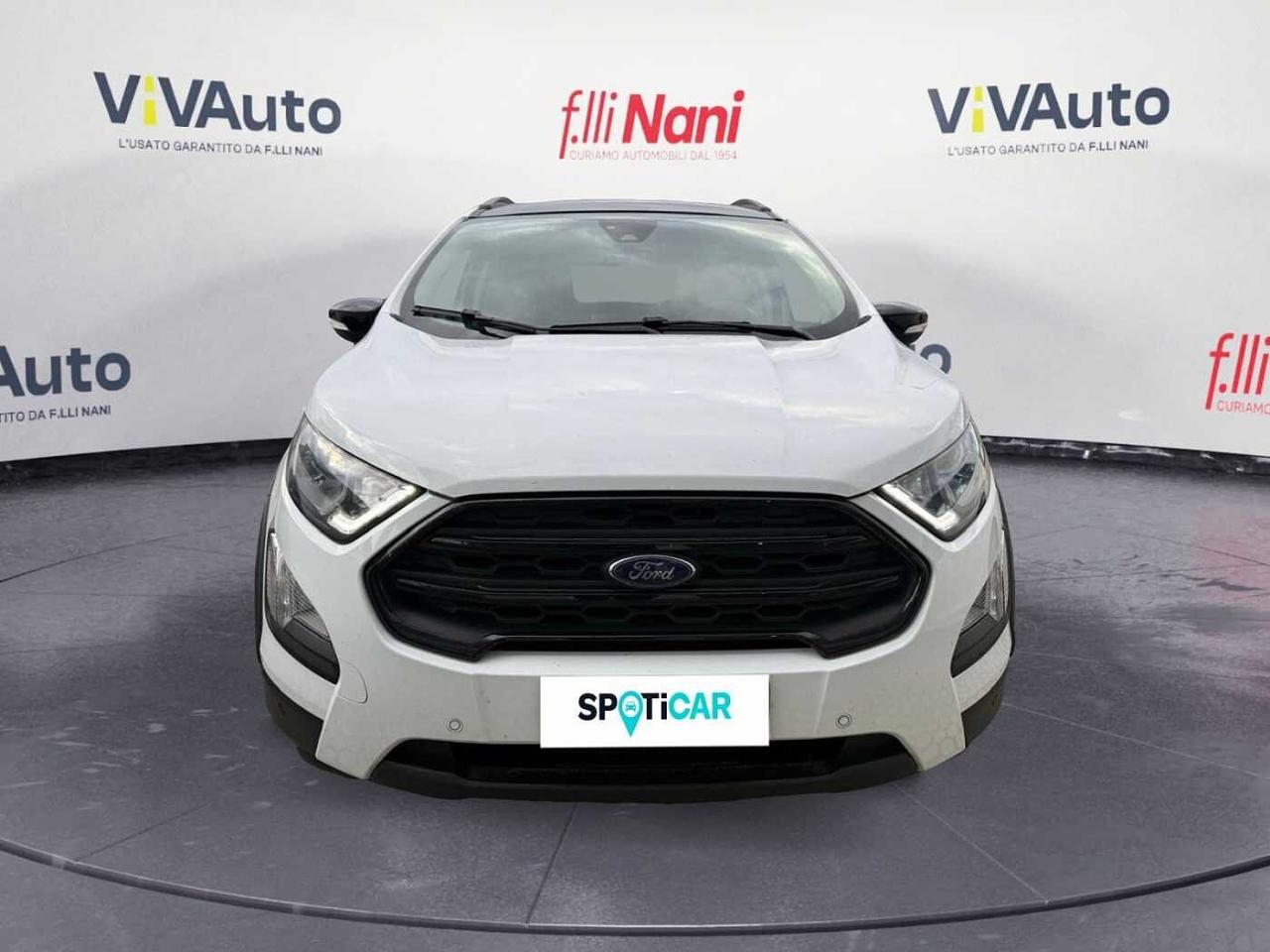 Ford Ford Ecosport usata, con barre "black" longitudinali sul tetto