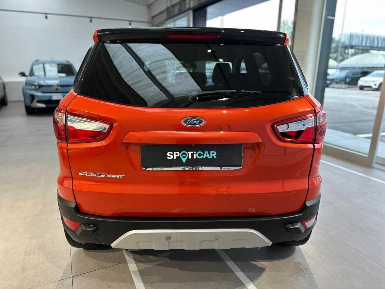 Ford Ford Ecosport usata, con cinture di sicurezza anteriori regolabili in altezza
