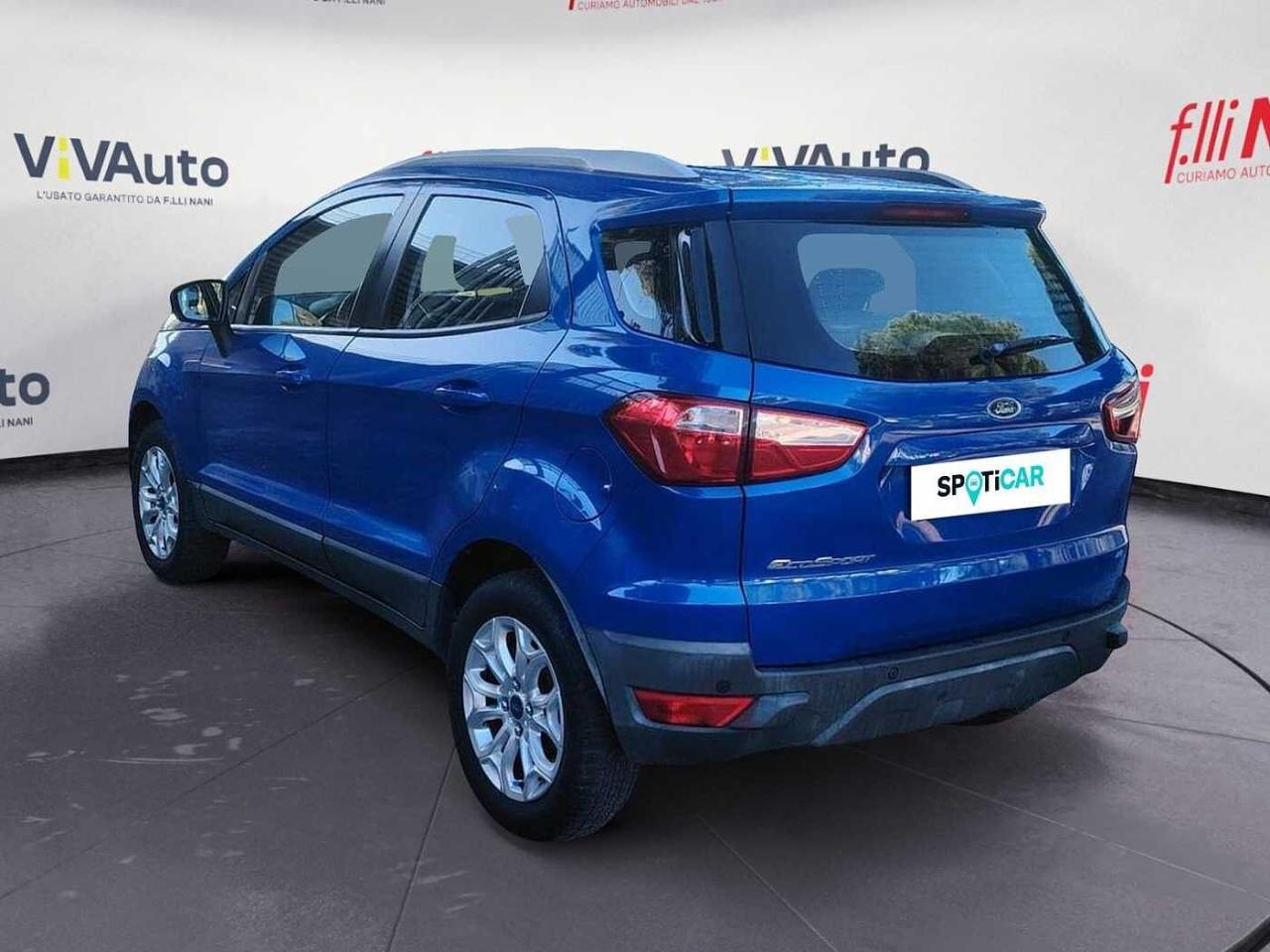 Ford Ford Ecosport usata, con attacchi di sicurezza isofix integrati nei sedili posteriori