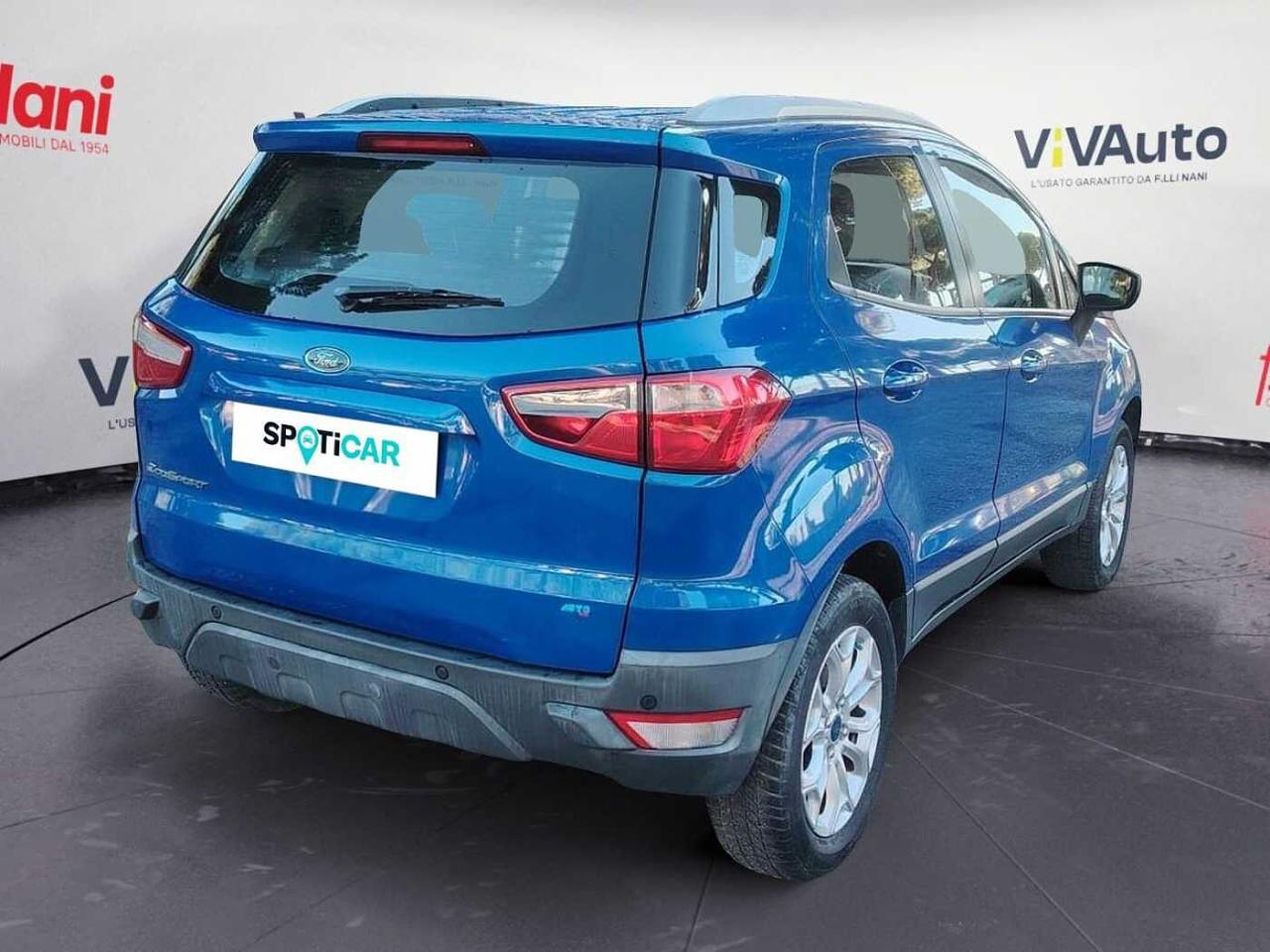 Ford Ford Ecosport usata, con avvisatore acustico mancato inserimento cinture di sicurezza anteriori