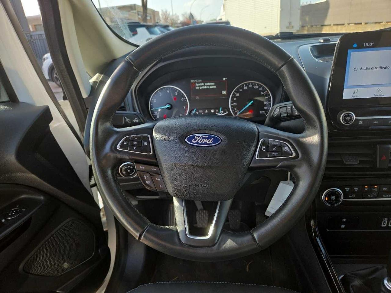 Ford Ford Ecosport usata, con interno nero
