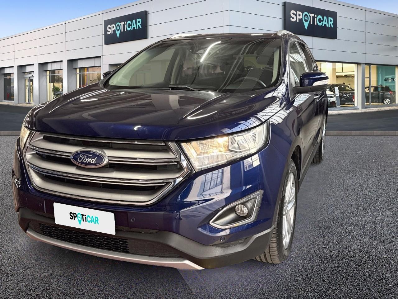 FORD FORD EDGE Usato Blu diesel 2017