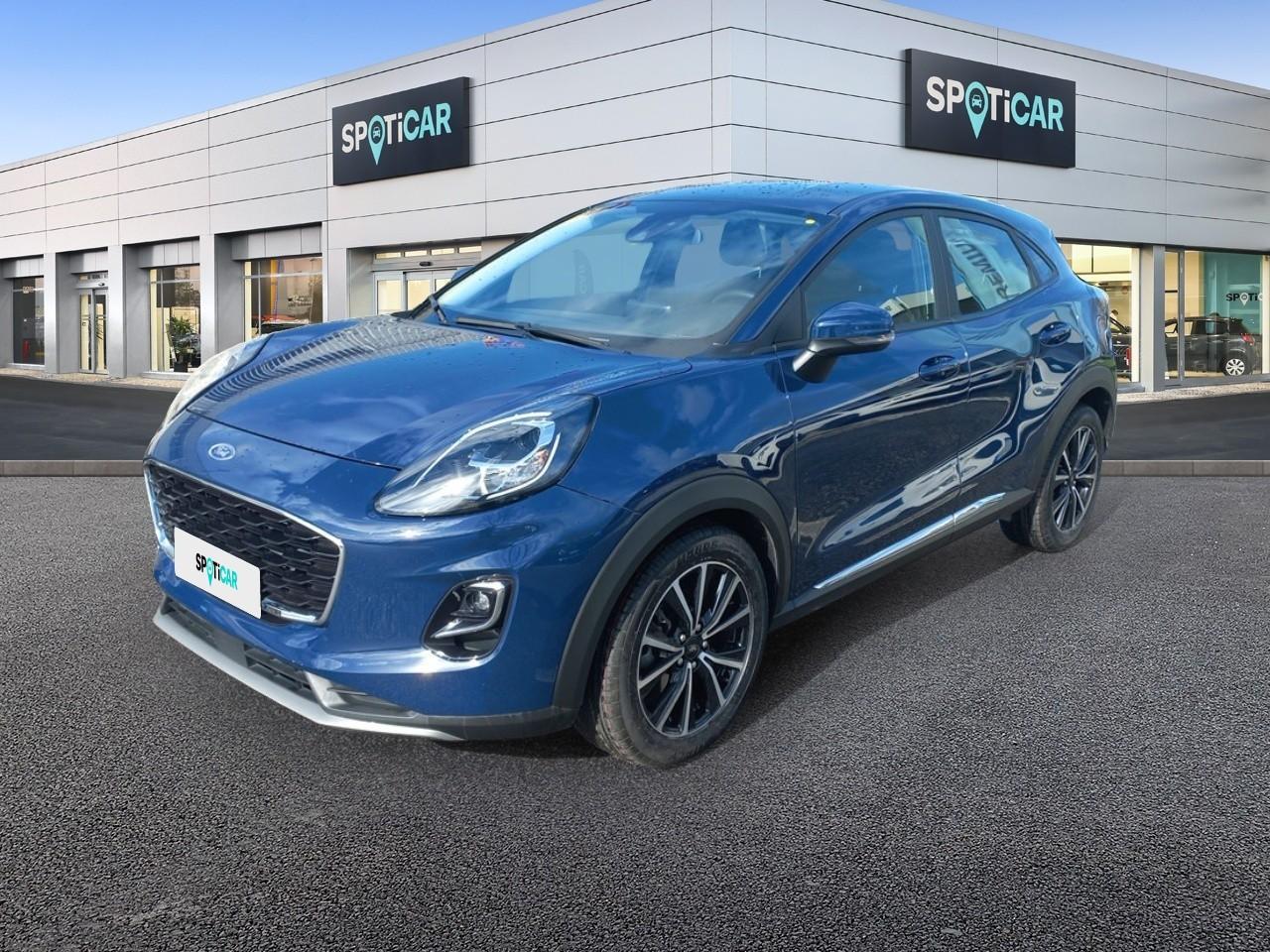 FORD FORD PUMA Usato Blu benzina 2022