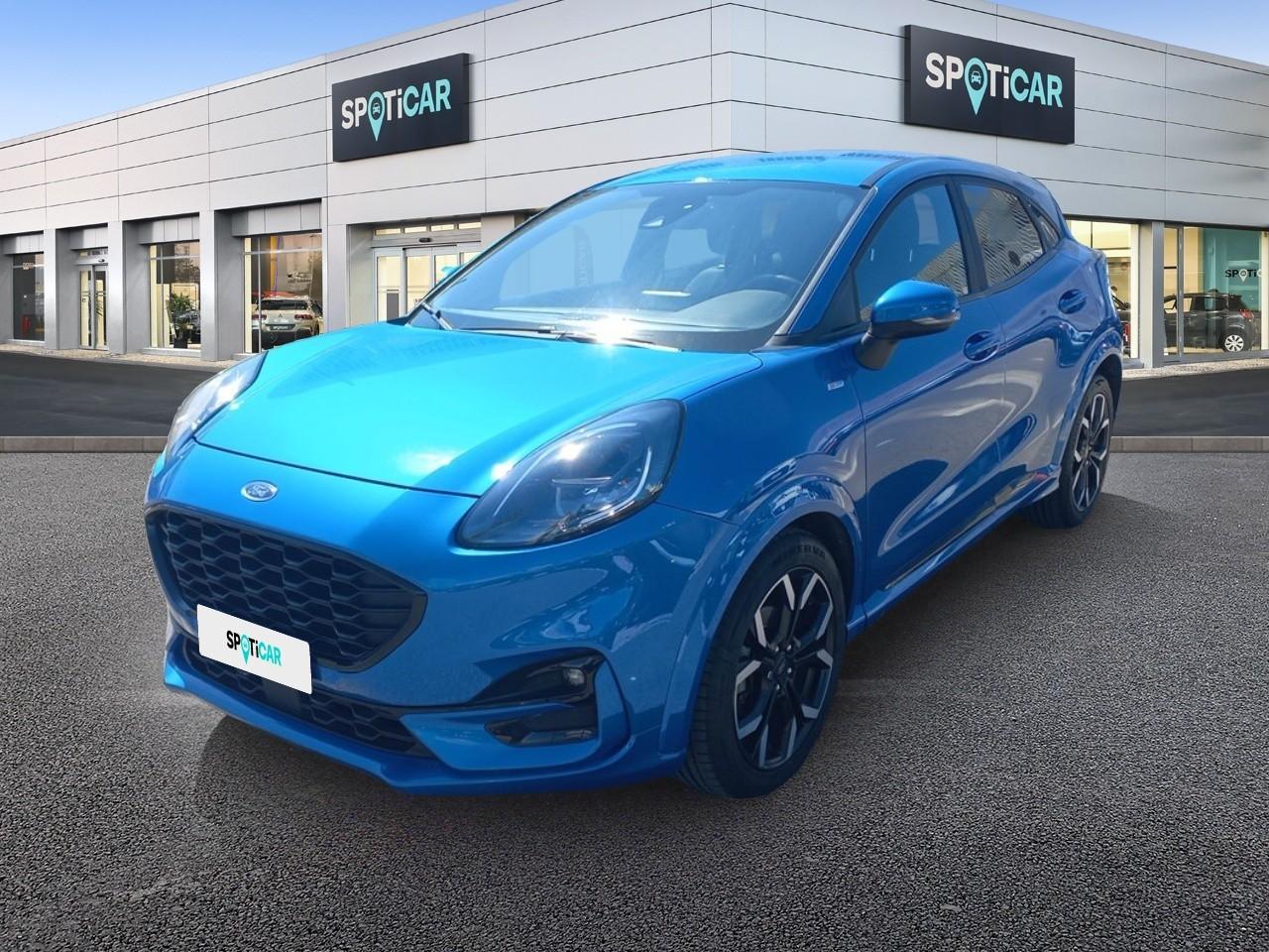 FORD FORD PUMA Usato Blu MILD-HYBRID-PETROL 2022
