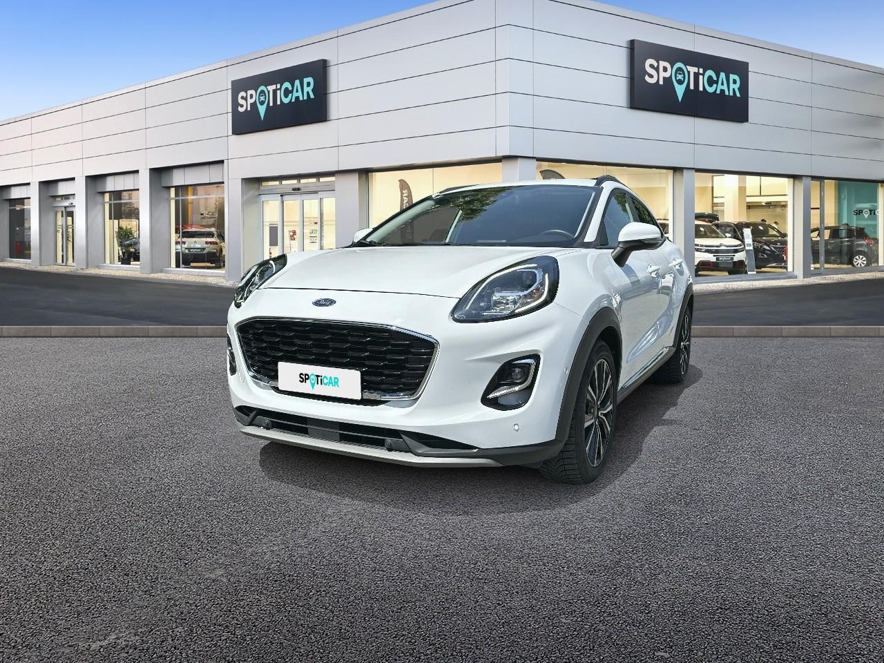 FORD FORD PUMA Usato Bianco MILD-HYBRID-PETROL 2021