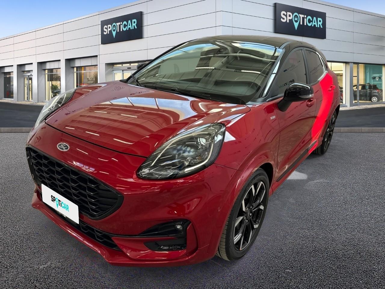 FORD FORD PUMA Usato Rosso MILD-HYBRID-PETROL 2022