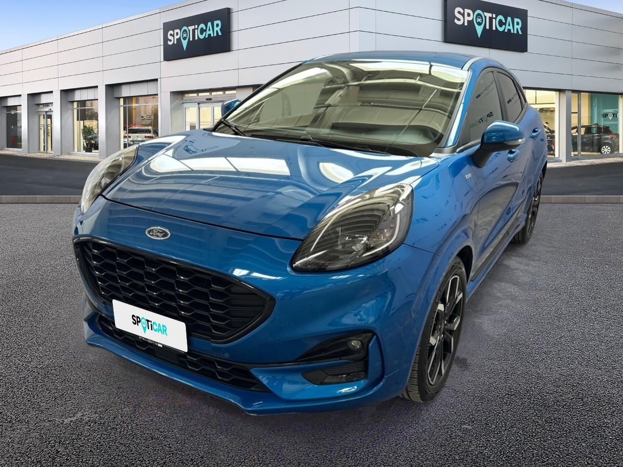 FORD FORD PUMA Usato Blu MILD-HYBRID-PETROL 2023