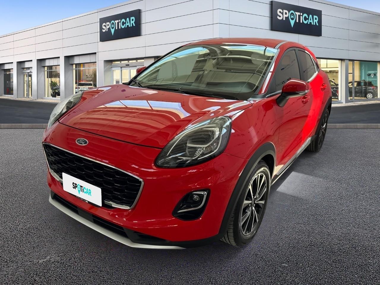 FORD FORD PUMA Usato Rosso MILD-HYBRID-PETROL 2021