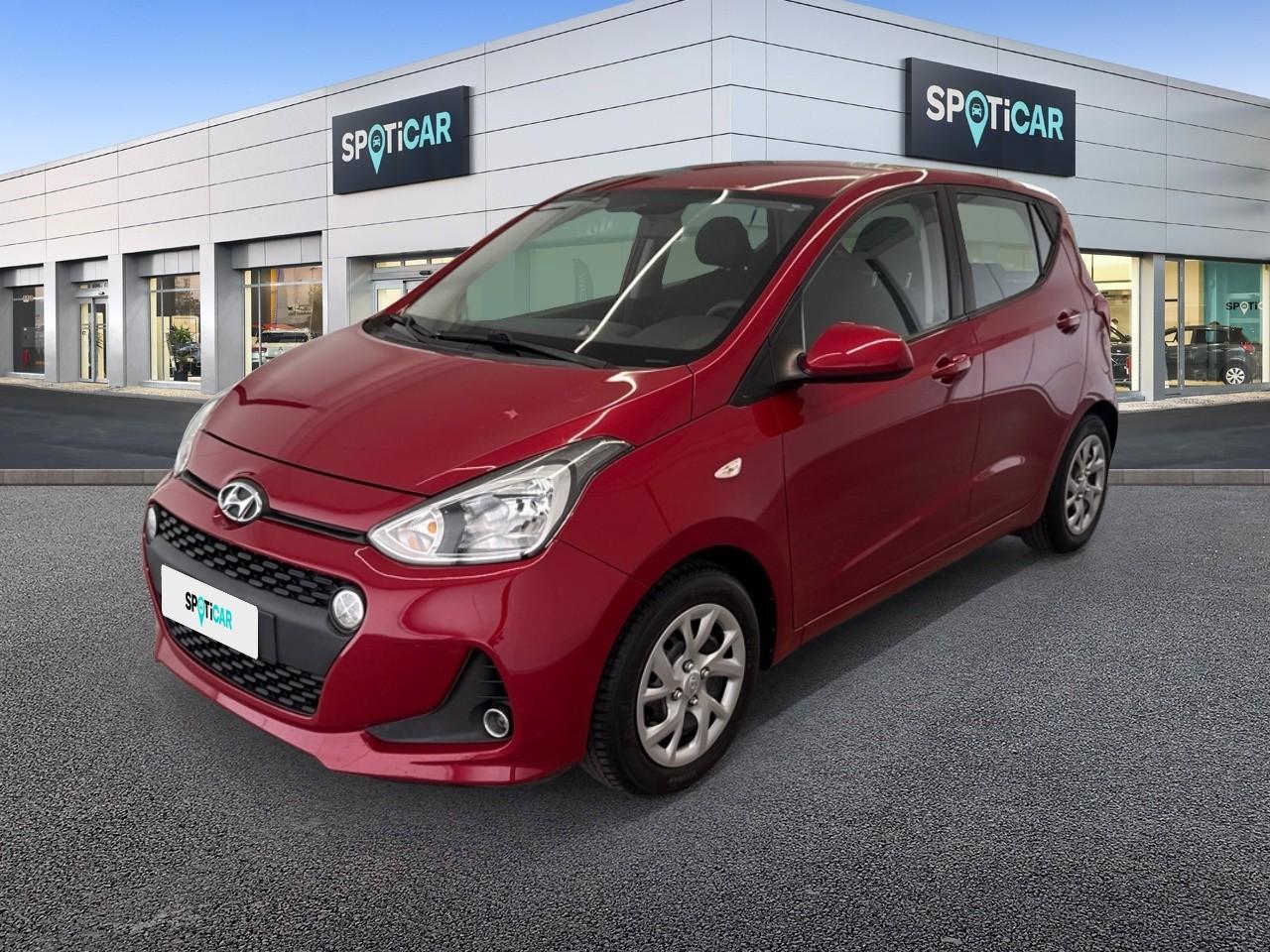 HYUNDAI HYUNDAI I10 Usato Rosso benzina 2018