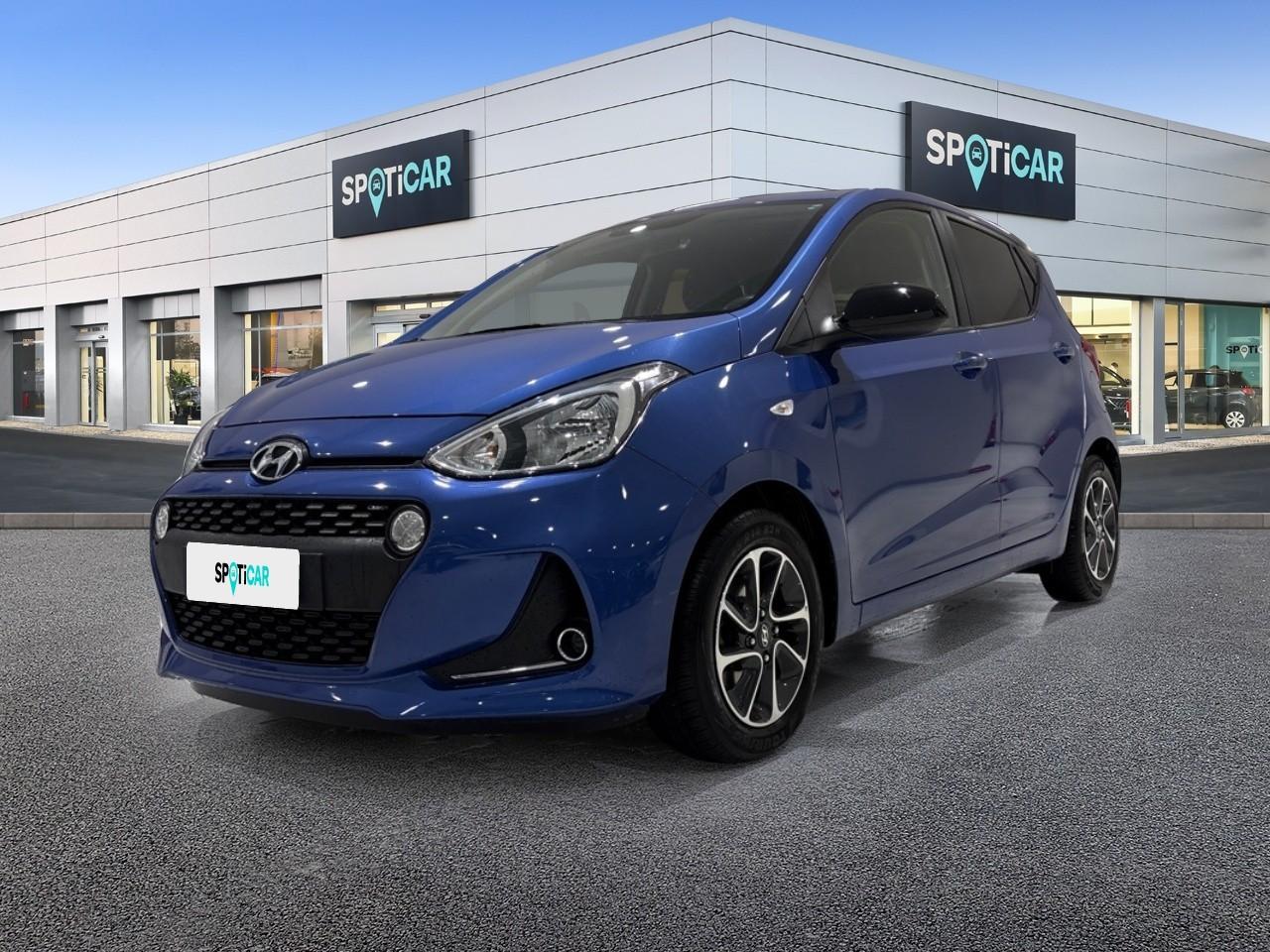 HYUNDAI HYUNDAI I10 Usato Blu benzina 2019