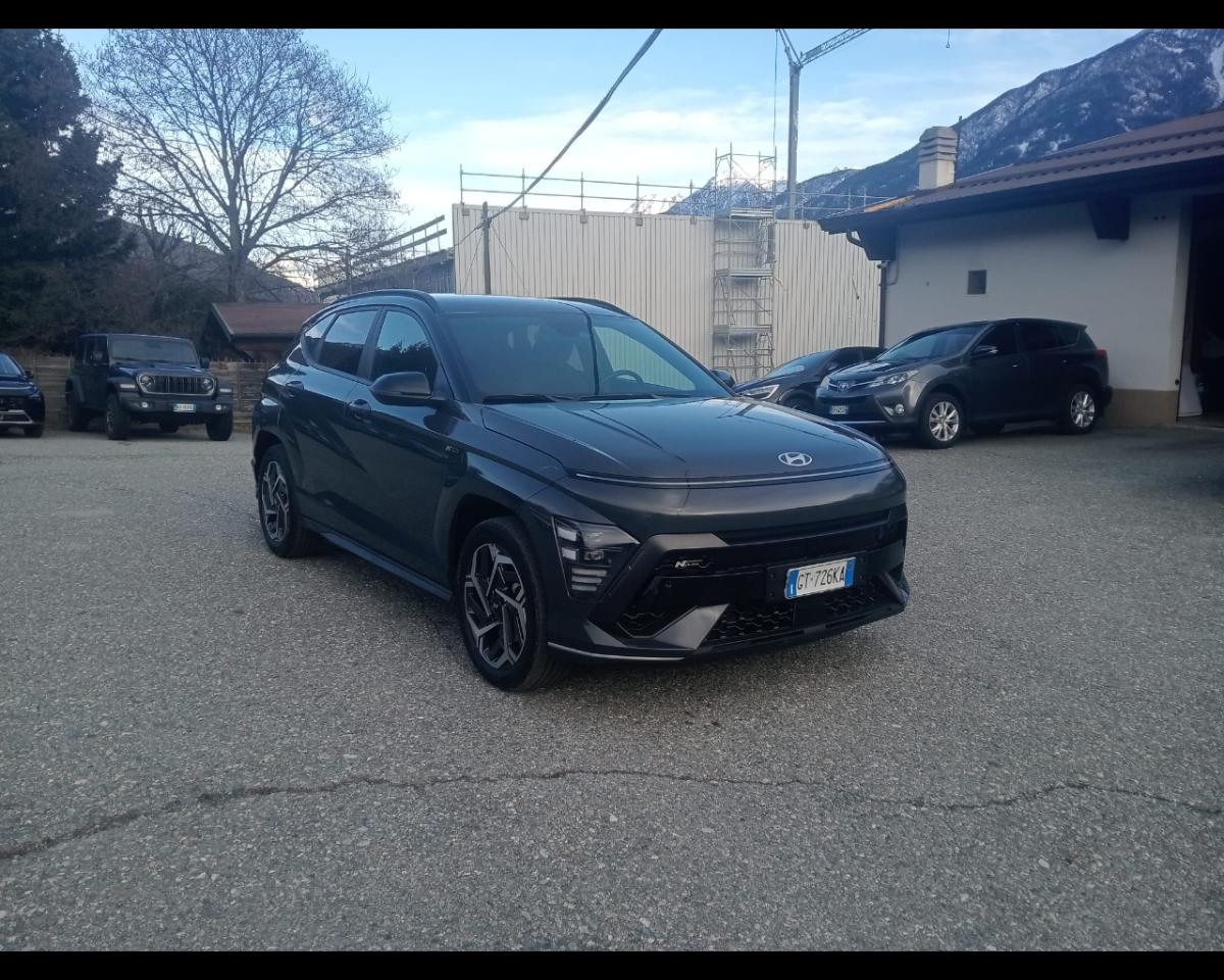 hyundai kona kona new 1.6 hev dct n line, tt, tech usata