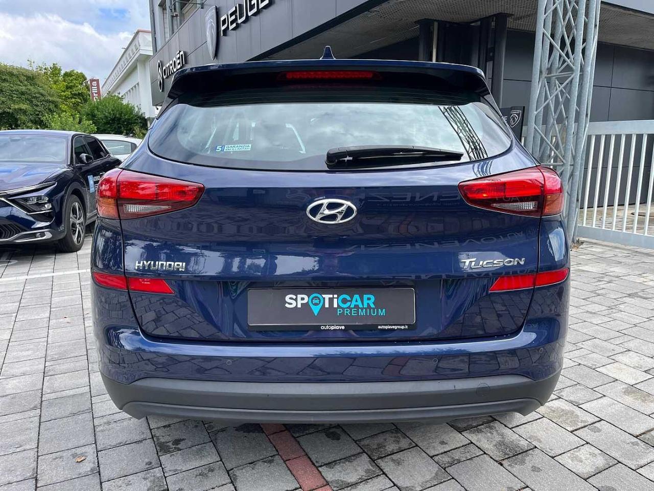 Hyundai Hyundai Tucson usata, con antenna satellitare