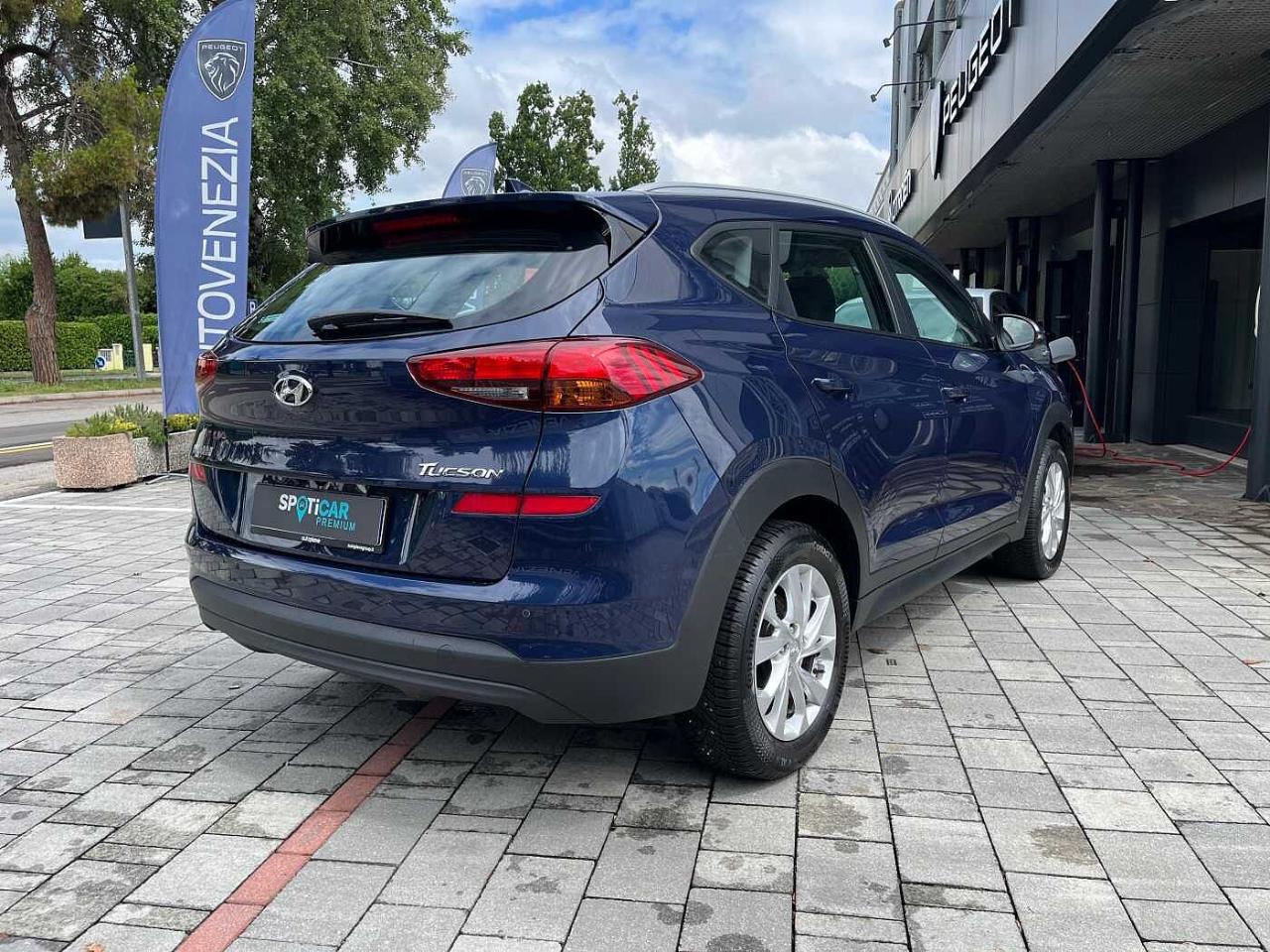Hyundai Hyundai Tucson usata, con antifurto con radiocomando a distanza e immobilizer