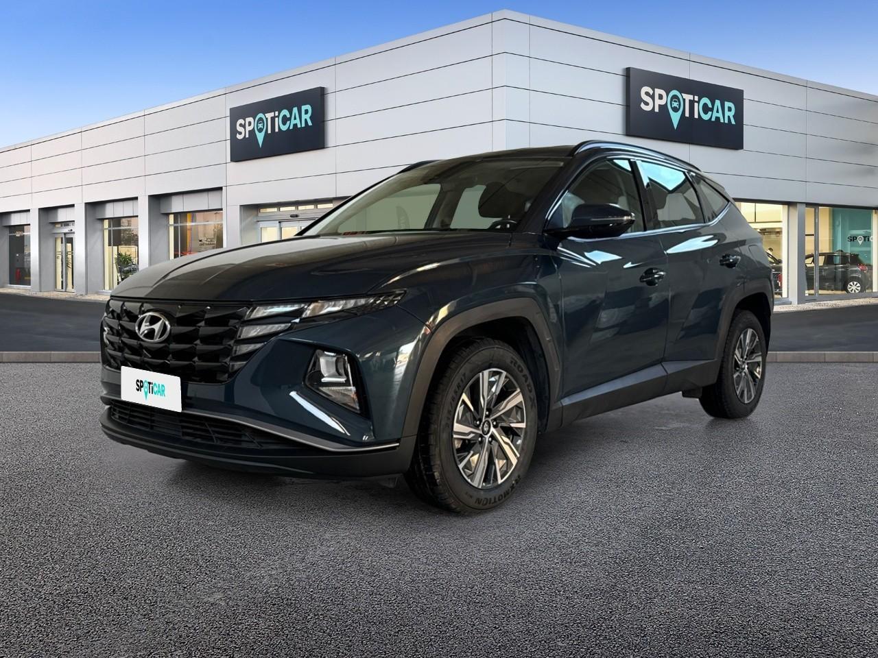 HYUNDAI HYUNDAI TUCSON Usato Blu elettrico / benzina 2021