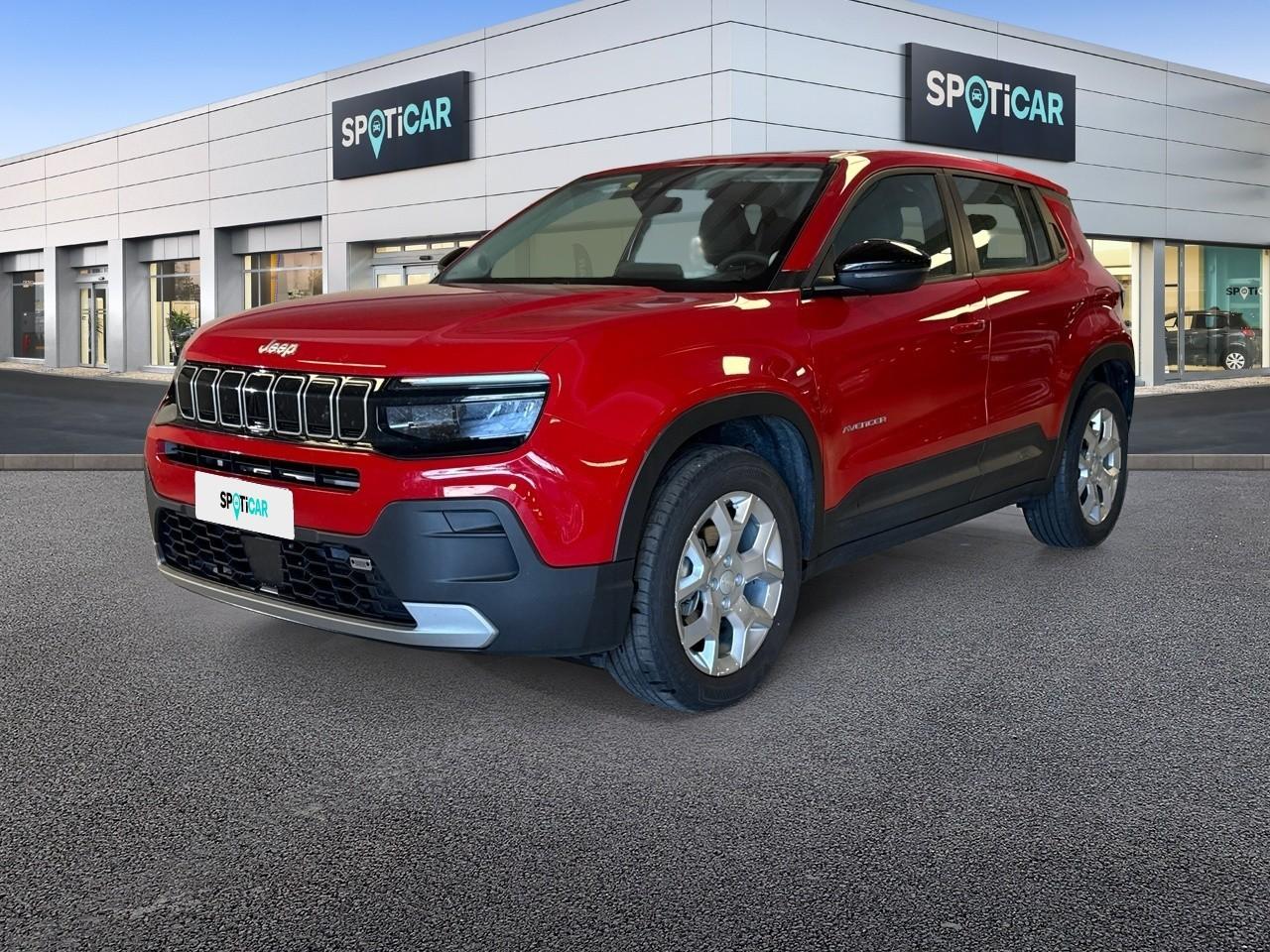 JEEP JEEP AVENGER Usato Rosso benzina 2023