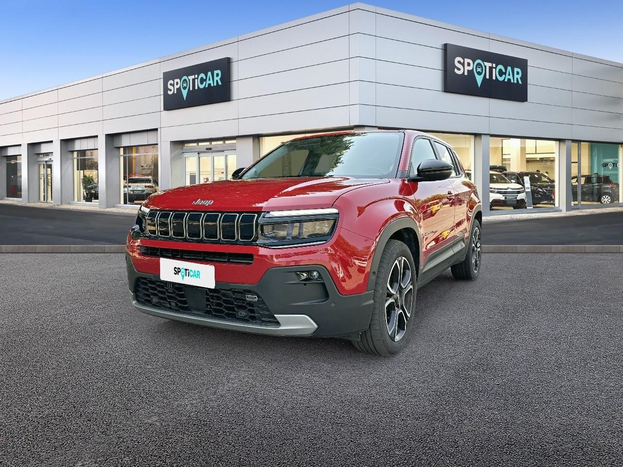 JEEP JEEP AVENGER Usato Rosso benzina 2024