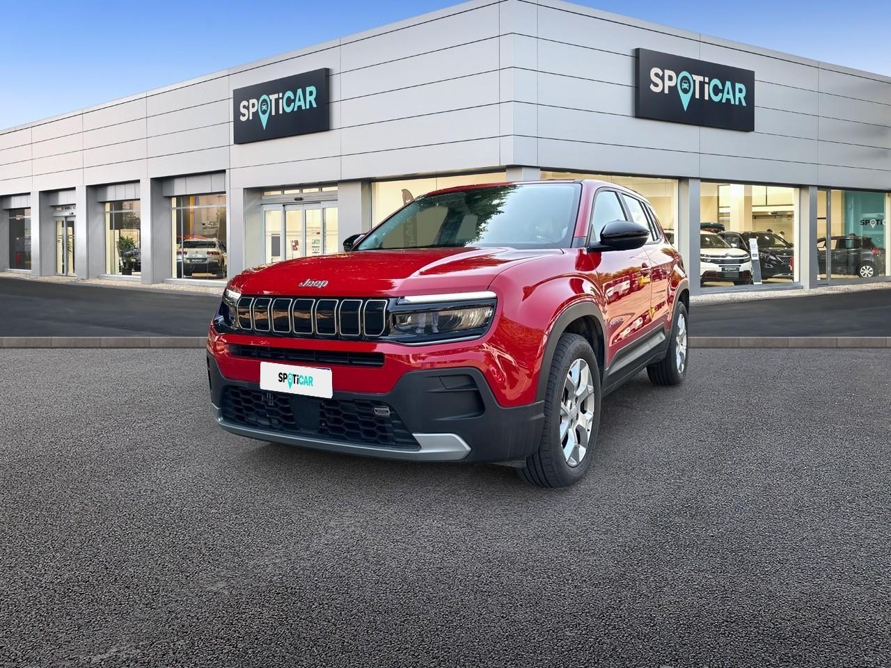 JEEP JEEP AVENGER Usato Rosso benzina 2023