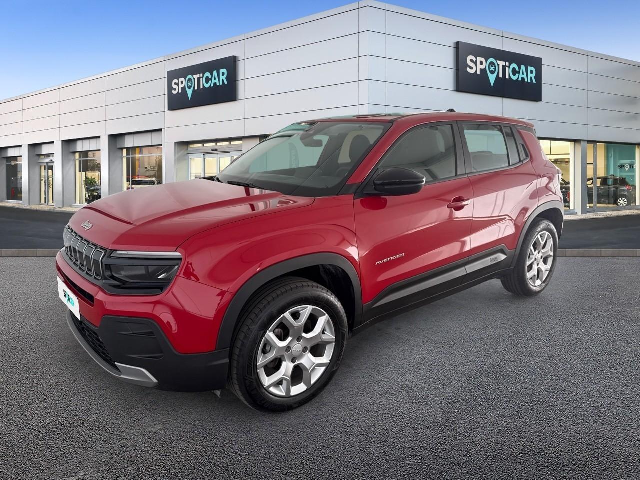 JEEP JEEP AVENGER Usato Rosso benzina 2023
