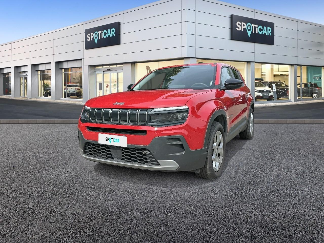 JEEP JEEP AVENGER Usato Rosso benzina 2023