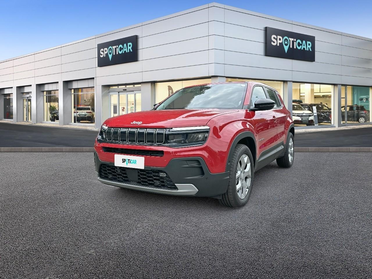 JEEP JEEP AVENGER Usato Rosso benzina 2023