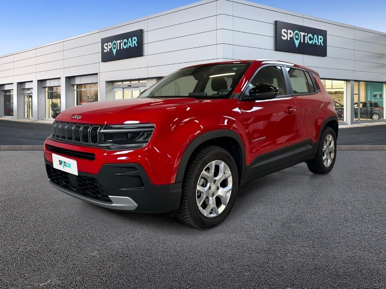 JEEP JEEP AVENGER Usato Rosso MILD-HYBRID-PETROL 2024