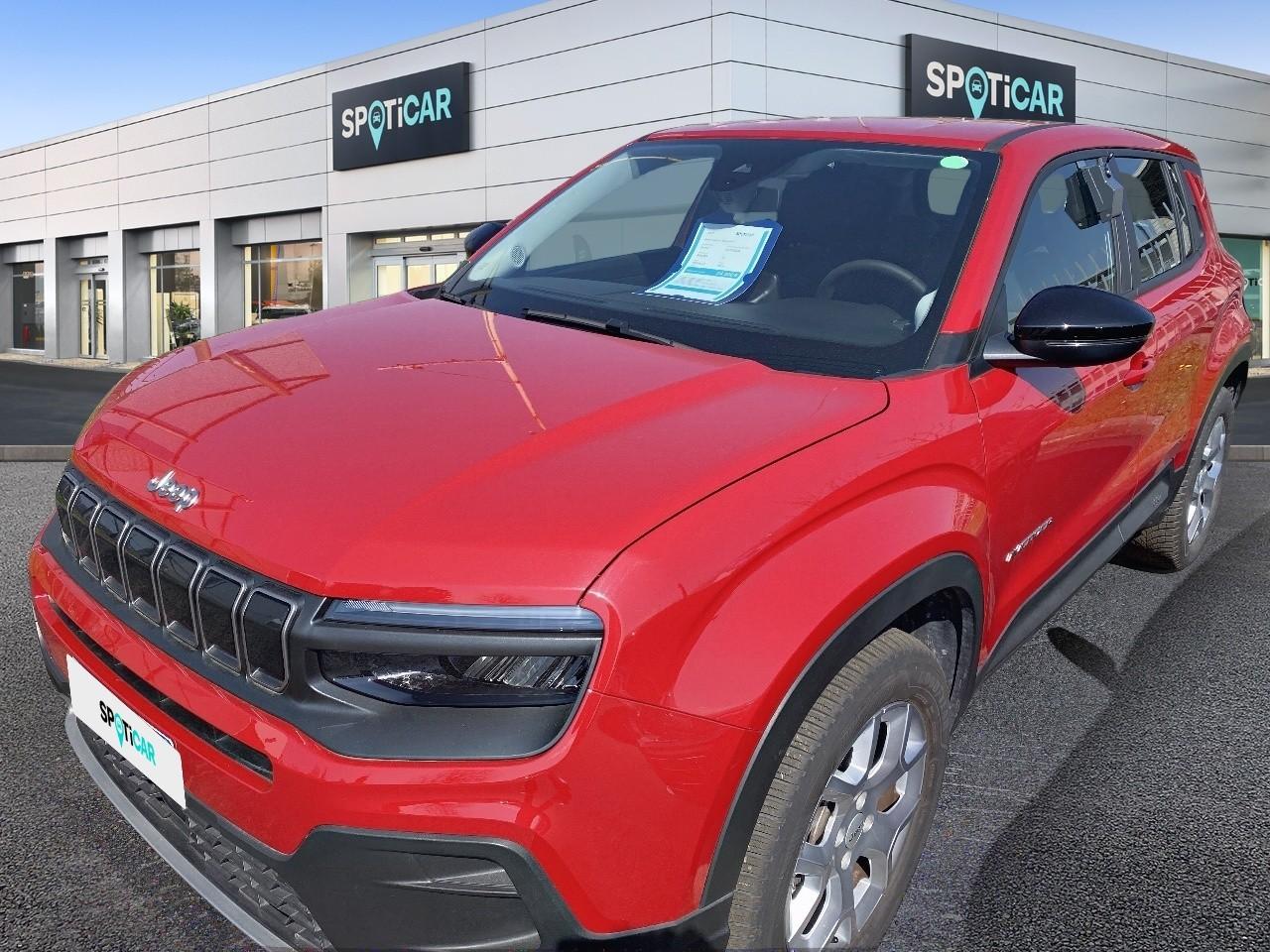 JEEP JEEP AVENGER Usato Rosso benzina 2024