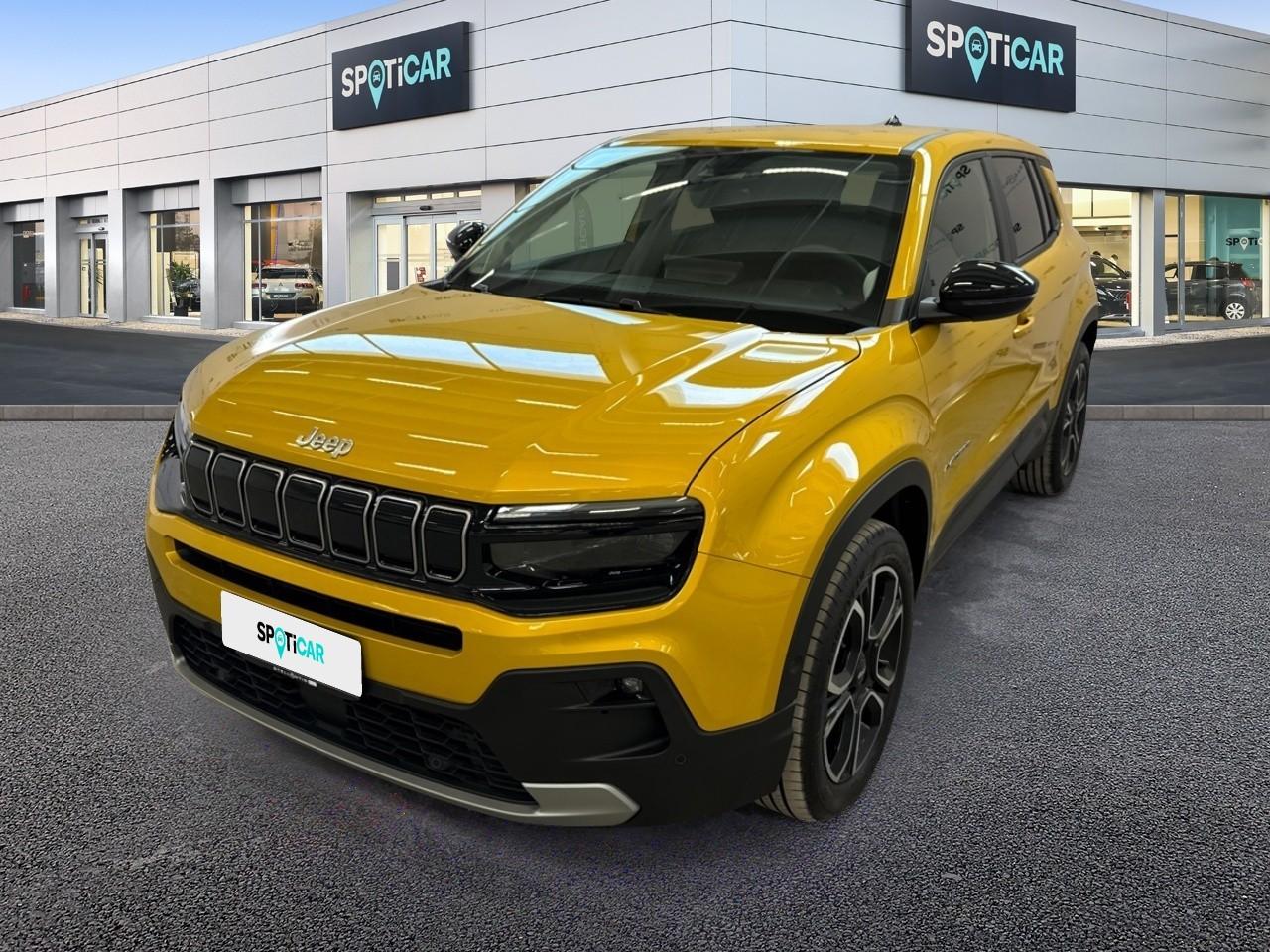 JEEP JEEP AVENGER Usato Giallo elettrico 2024