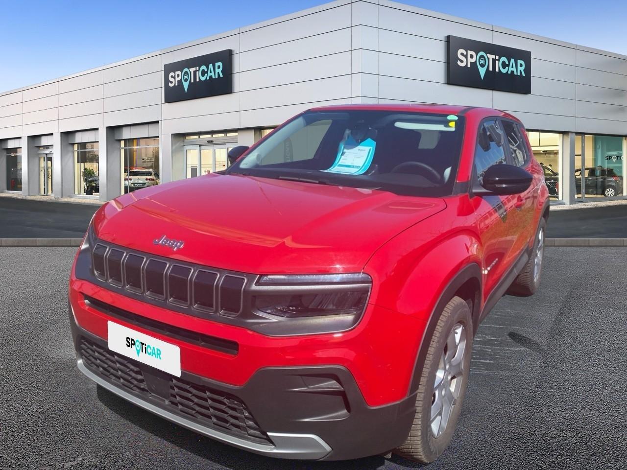 JEEP JEEP AVENGER Usato Rosso benzina 2024