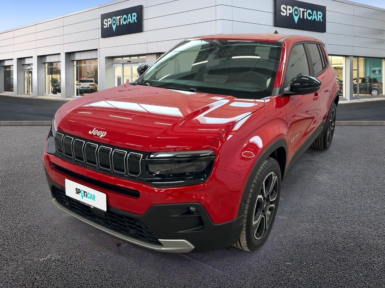 JEEP JEEP AVENGER Usato Rosso benzina 2024
