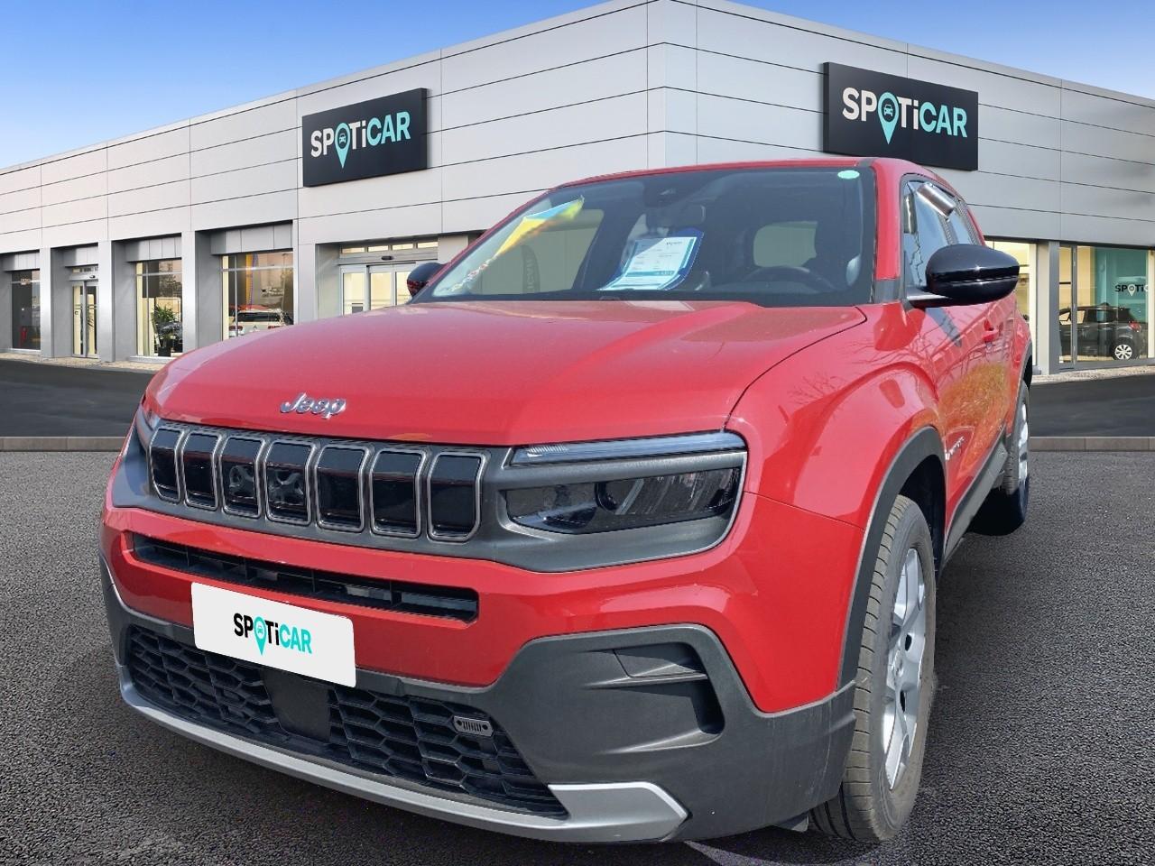 JEEP JEEP AVENGER Usato Rosso benzina 2024