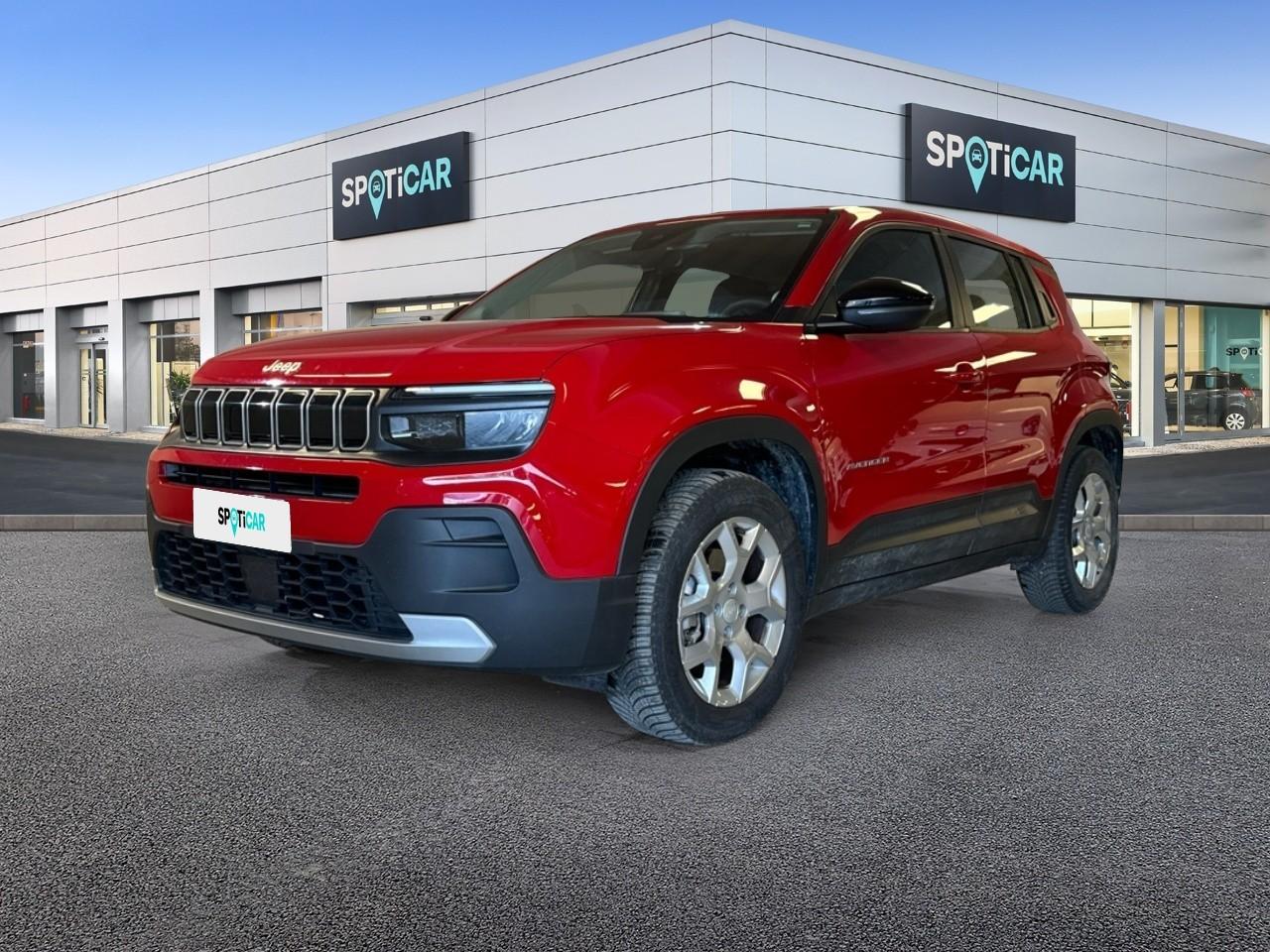 JEEP JEEP AVENGER Usato Rosso MILD-HYBRID-PETROL 2024