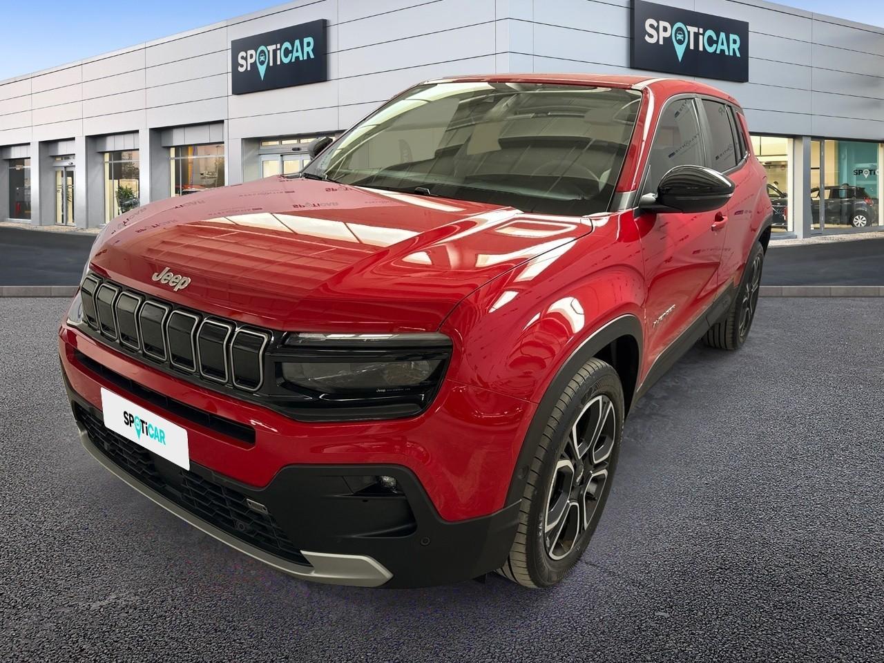 JEEP JEEP AVENGER Usato Rosso elettrico 2024