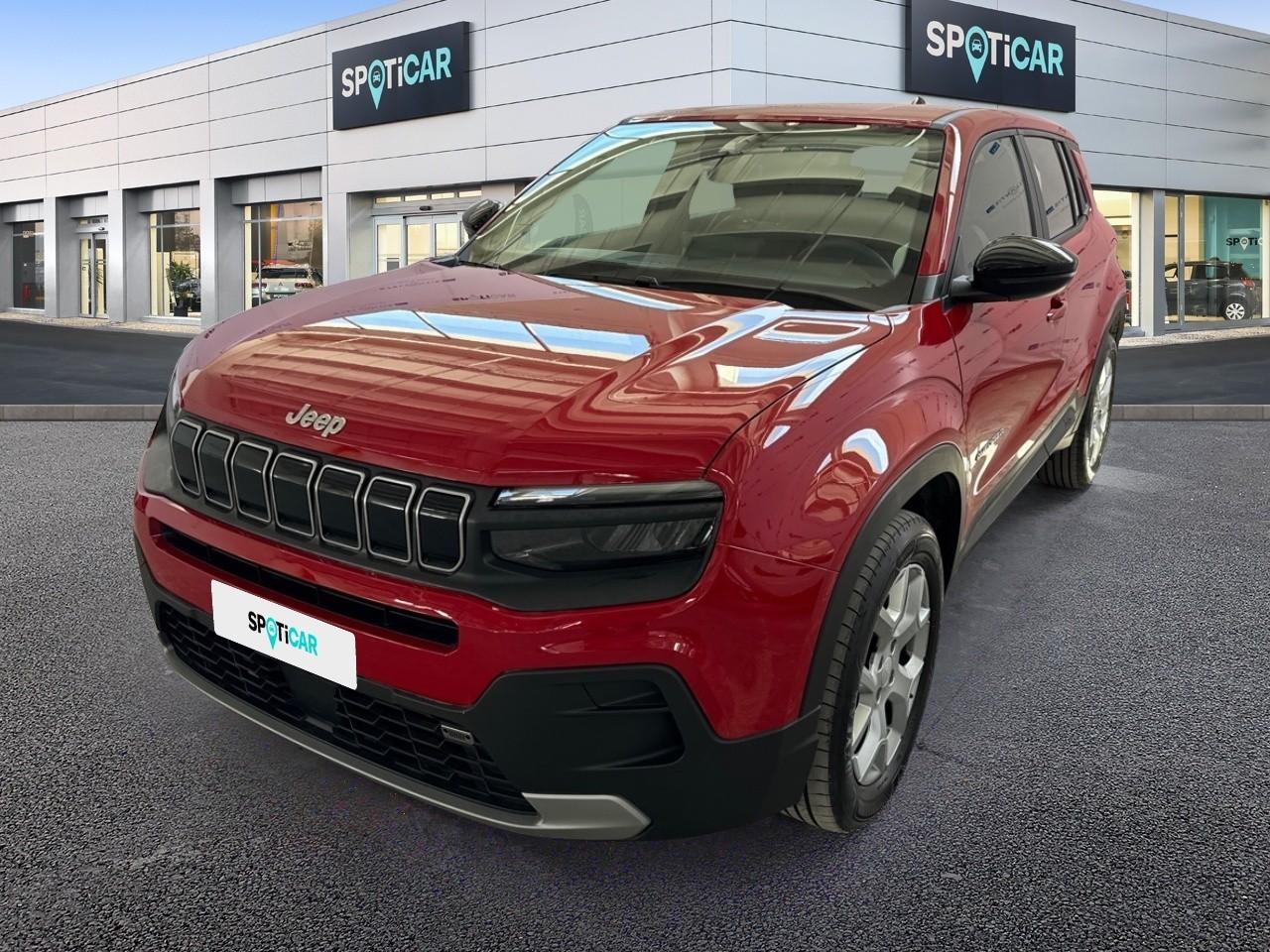 JEEP JEEP AVENGER Usato Rosso benzina 2024