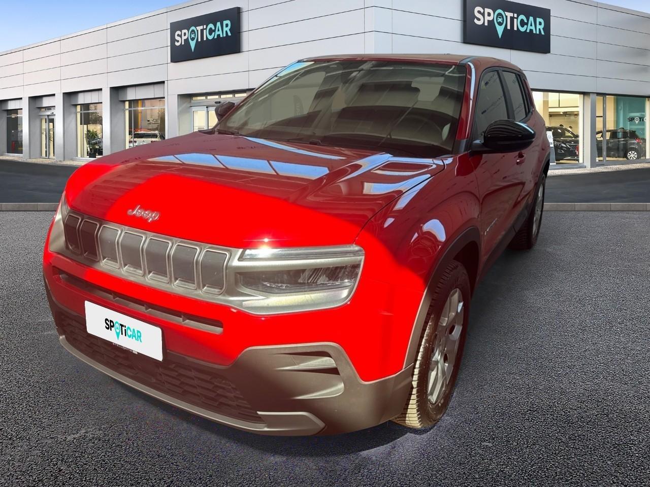 JEEP JEEP AVENGER Usato Rosso benzina 2024