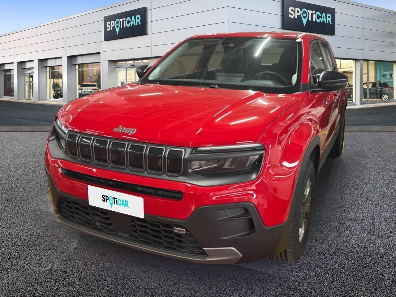 JEEP JEEP AVENGER Usato Rosso MILD-HYBRID-PETROL 2024