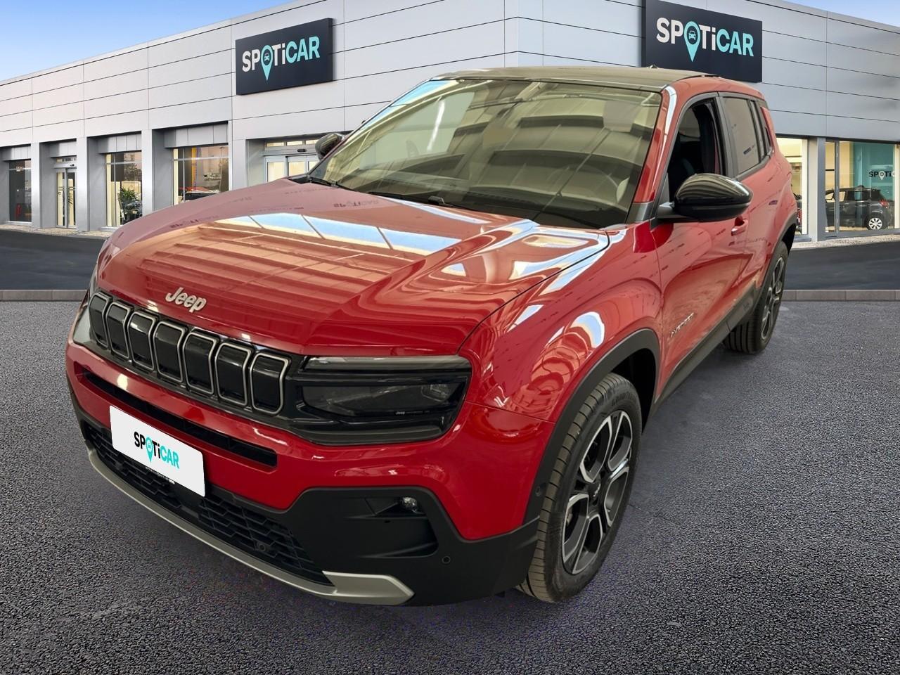 JEEP JEEP AVENGER Usato Rosso MILD-HYBRID-PETROL 2025
