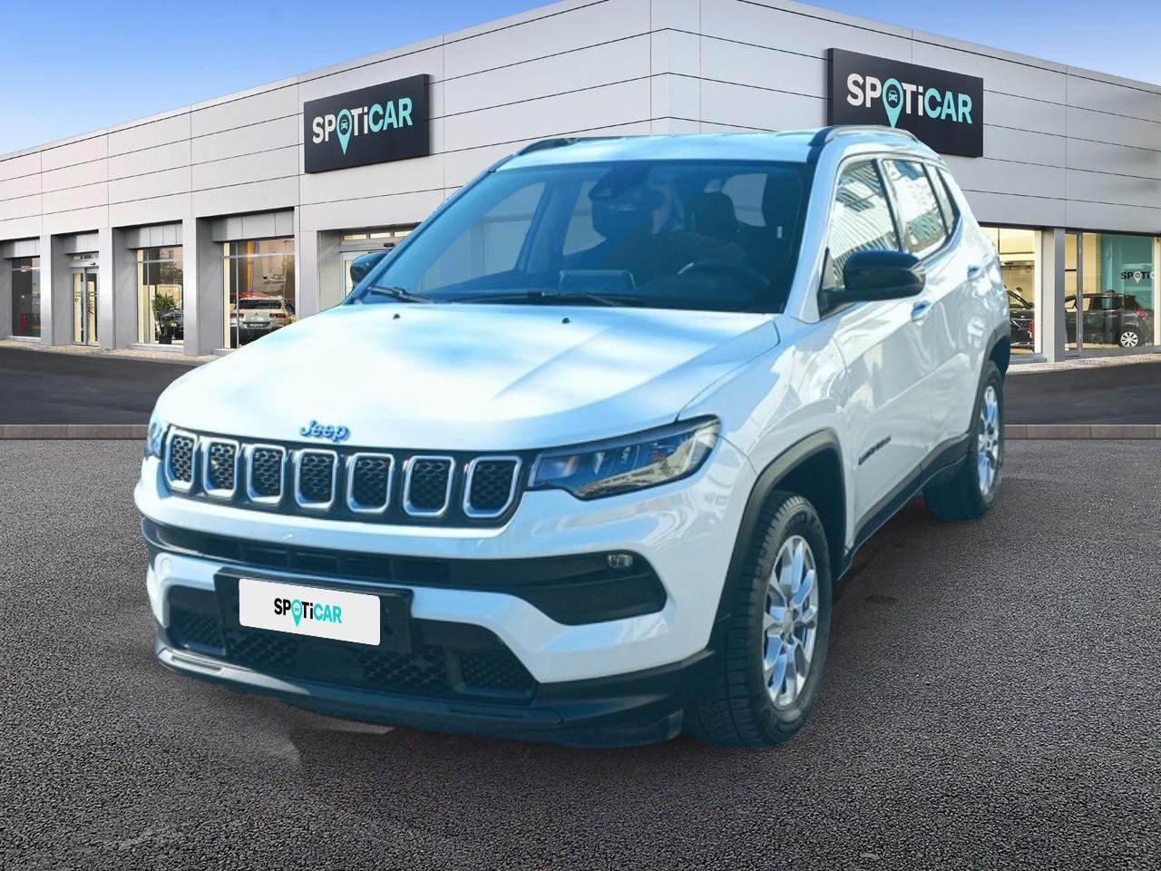 JEEP JEEP COMPASS Usato Bianco elettrico / benzina 2021