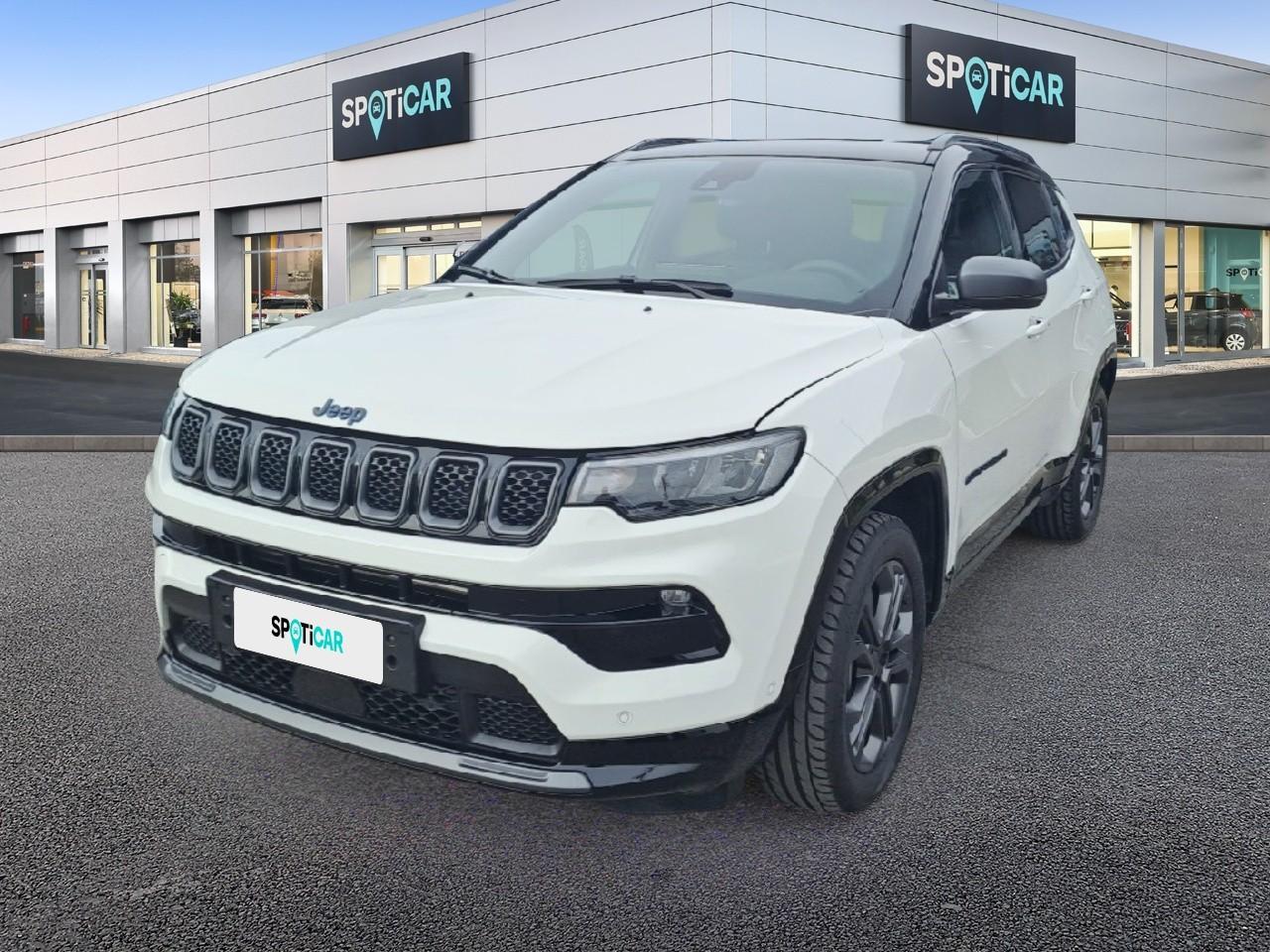 JEEP JEEP COMPASS Usato Bianco elettrico / benzina 2021