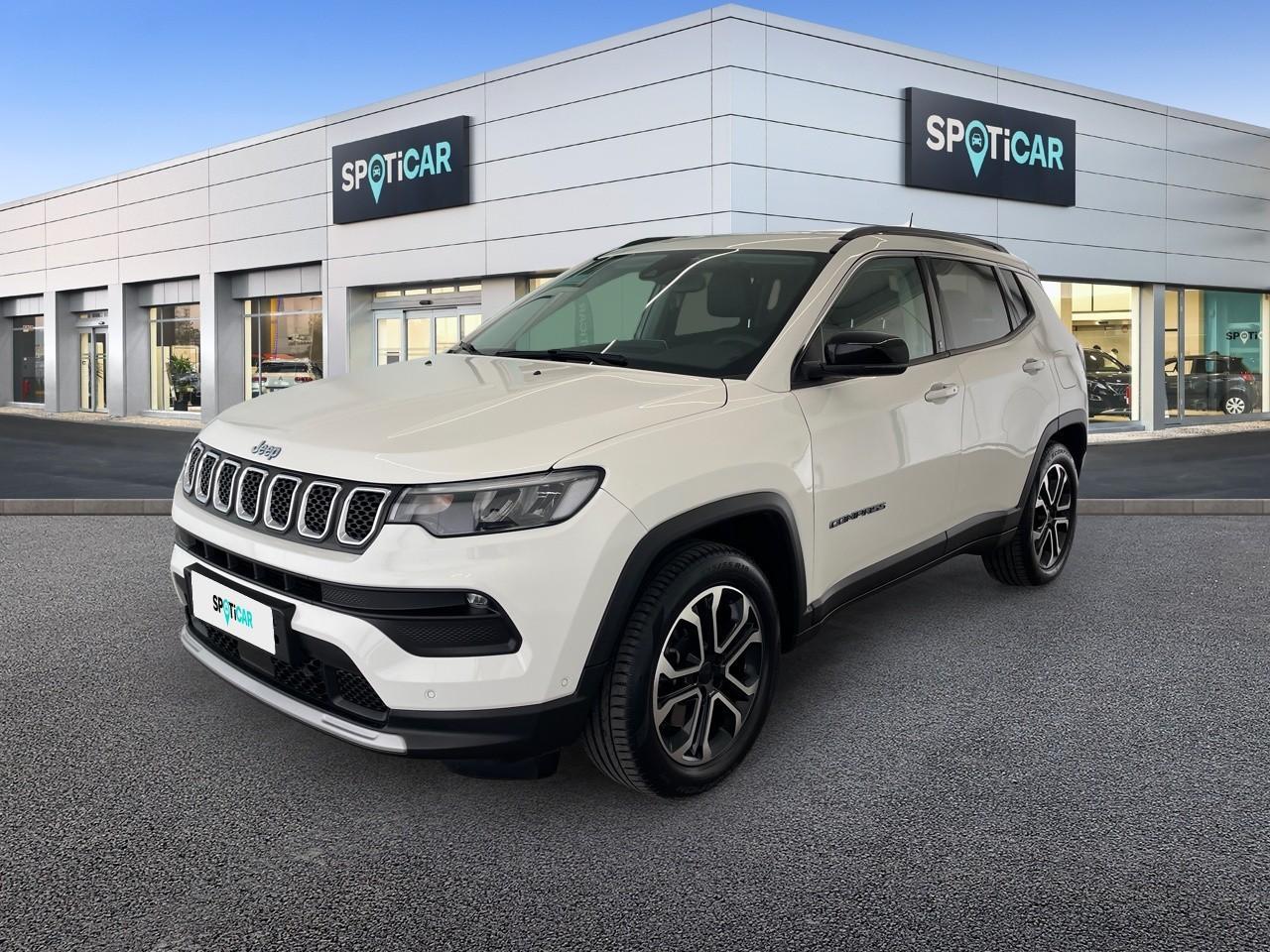 JEEP JEEP COMPASS Usato Bianco elettrico / benzina 2022