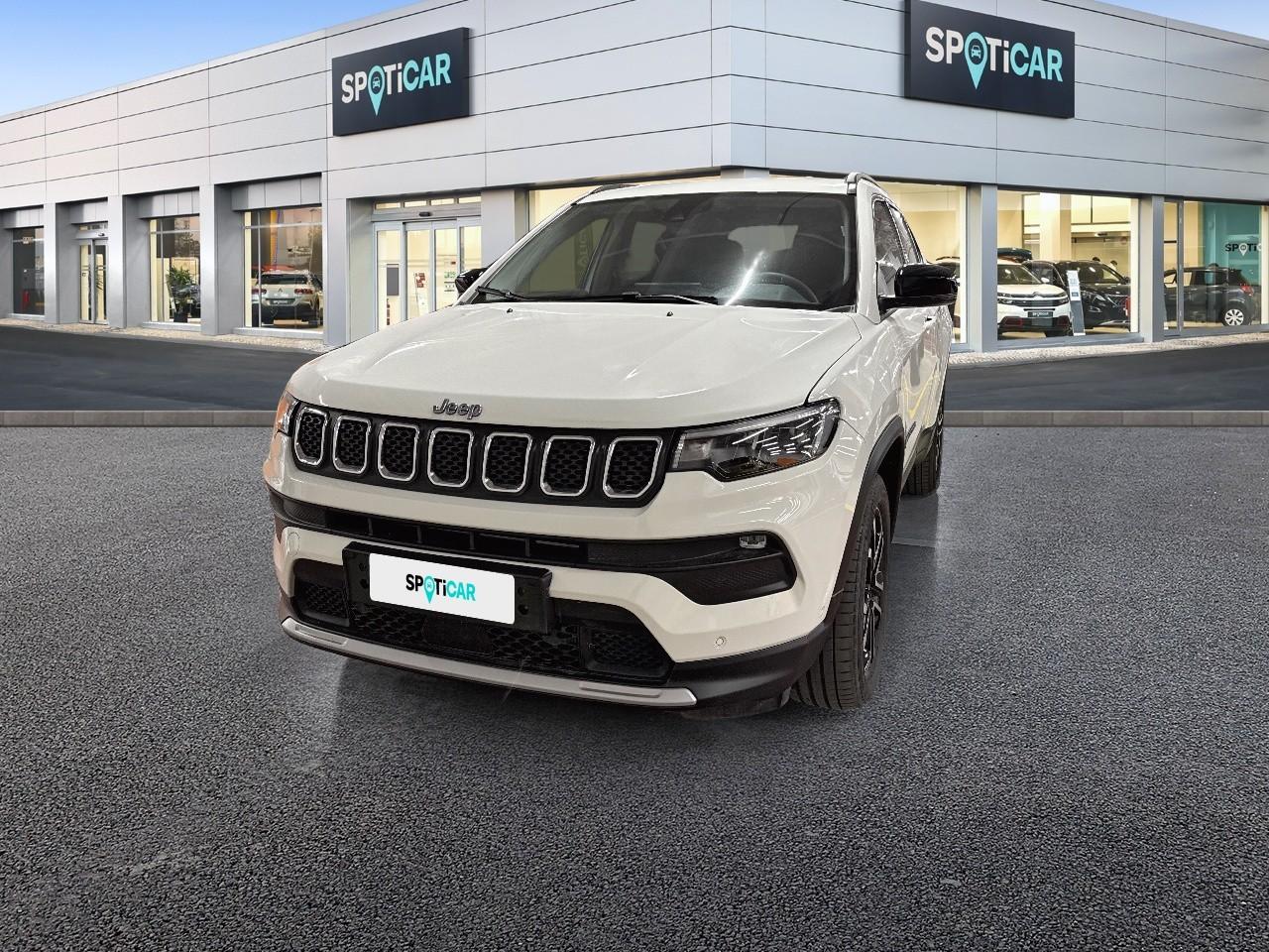 JEEP JEEP COMPASS Usato Bianco elettrico / benzina 2023