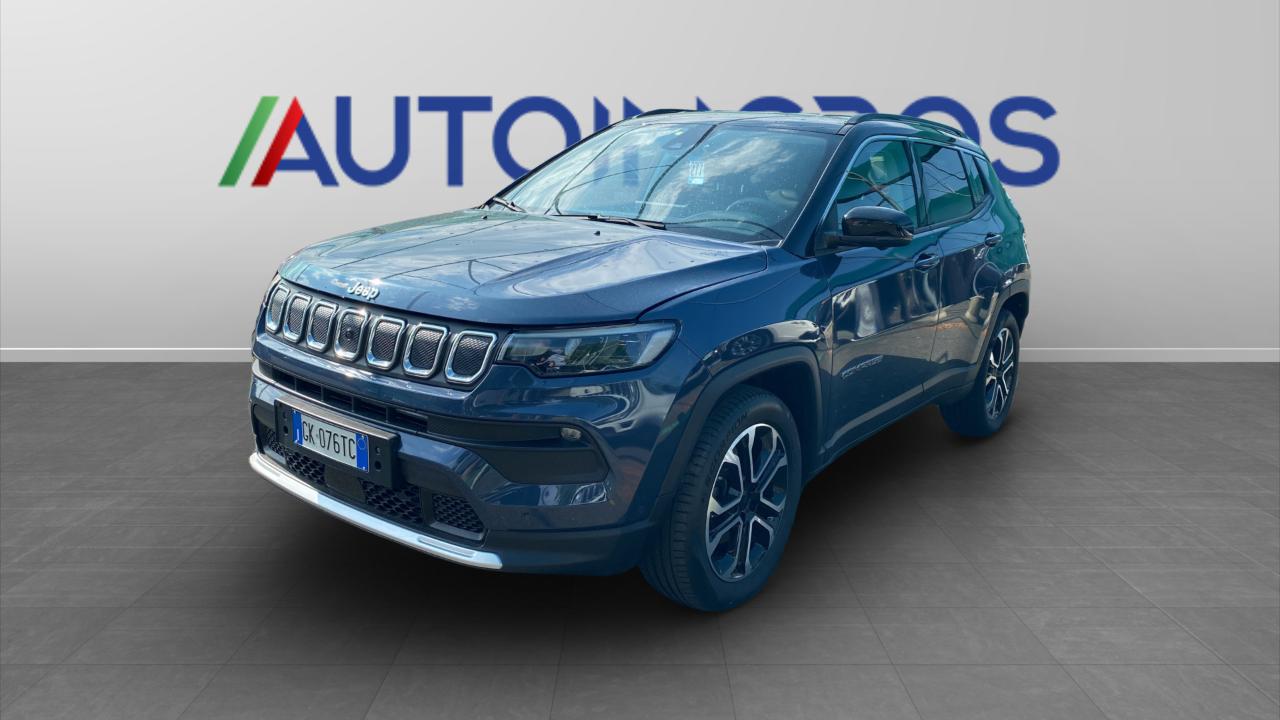 jeep compass compass ii 2021 1.6 mjt limited 2wd 130cv usata