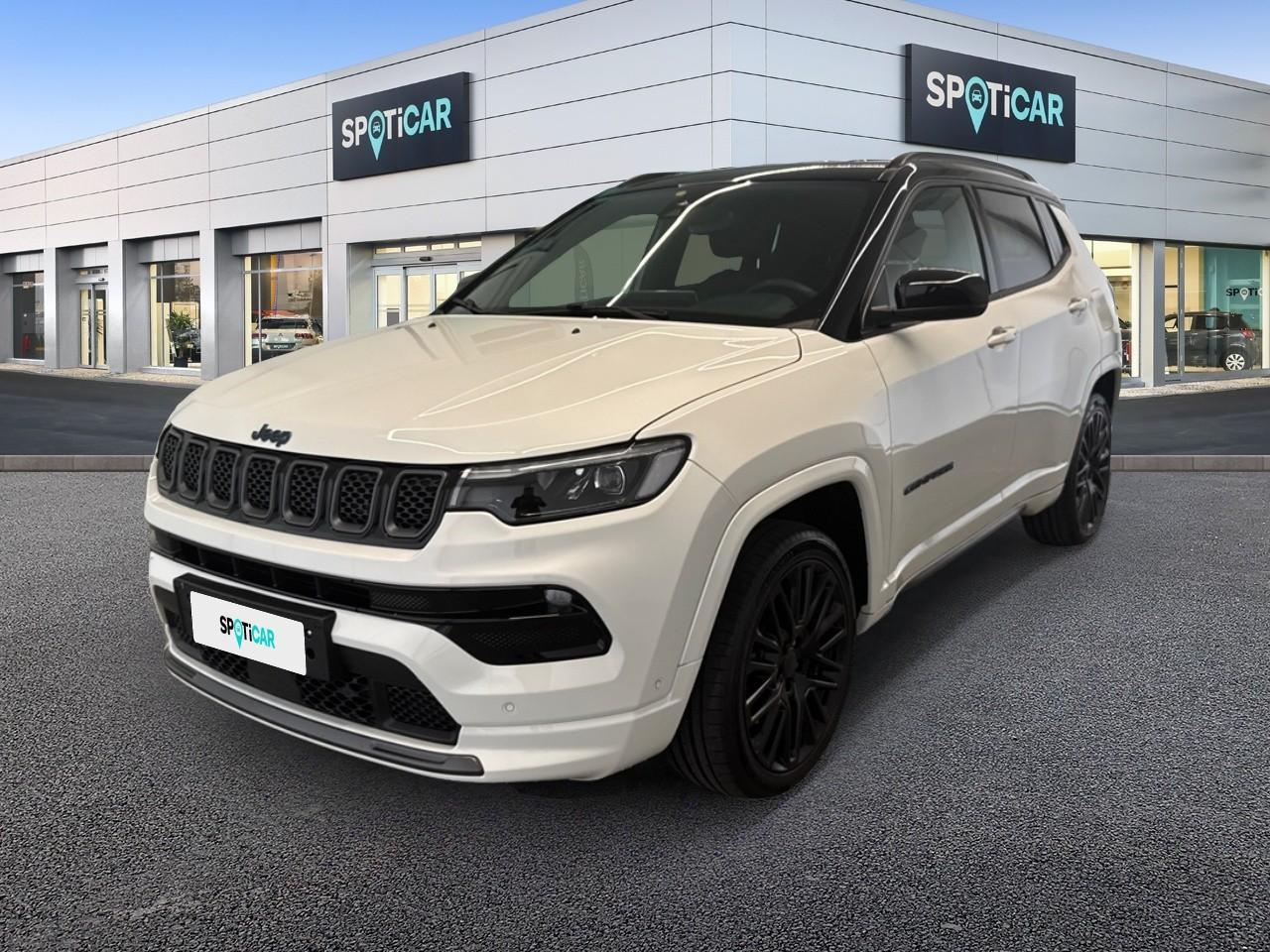 JEEP JEEP COMPASS Usato Bianco elettrico / benzina 2021