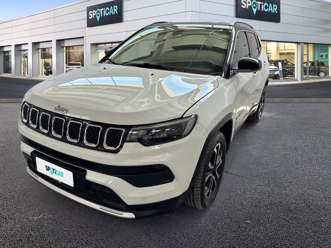 JEEP JEEP COMPASS Usato Bianco elettrico / benzina 2021