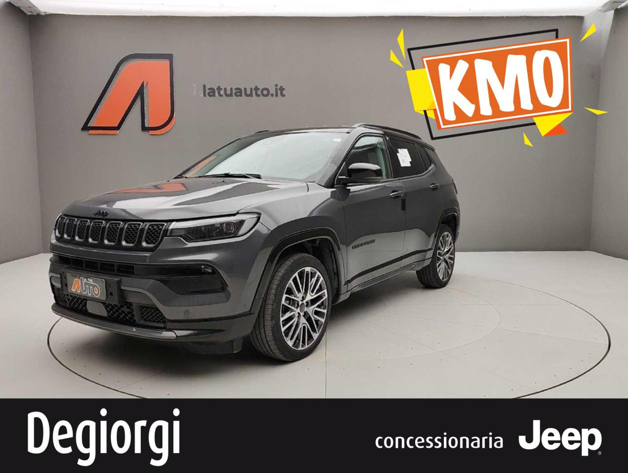 jeep compass compass e-hybride ii 2021 1.5 t4 130cv hybrid summit dct7 usata