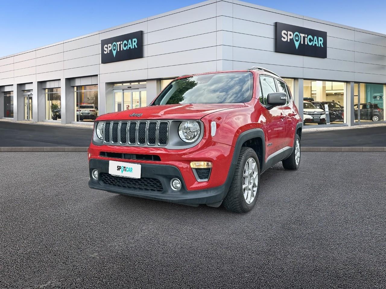 JEEP JEEP RENEGADE Usato Rosso elettrico / benzina 2020